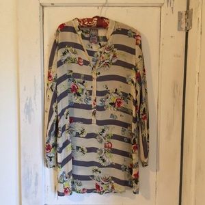 RARE Johnny Was tunic dress - size S